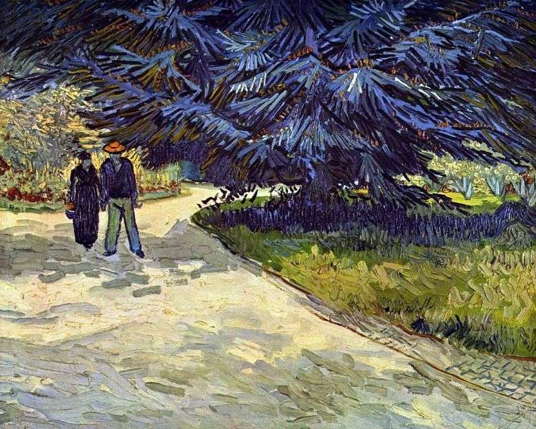 Jardín de los poetas   Vincent van Gogh