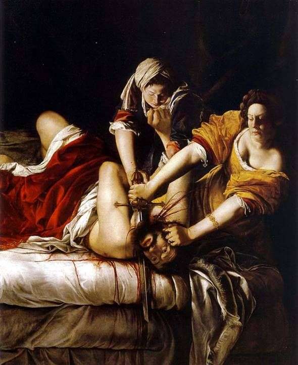 Judith decapitando Holofernes   Artemisia Gentileschi