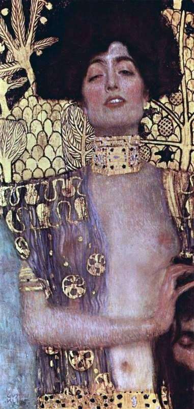 Judith y Holofernes Head   Gustav Klimt