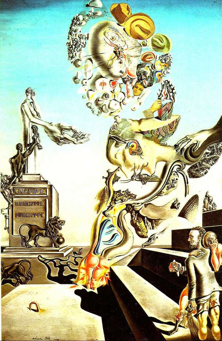 Juego de Luto   Salvador Dalí