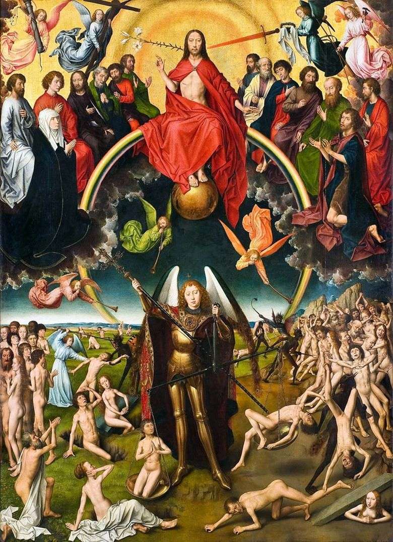 Juicio finalTríptico central de la puerta   Hans Memling