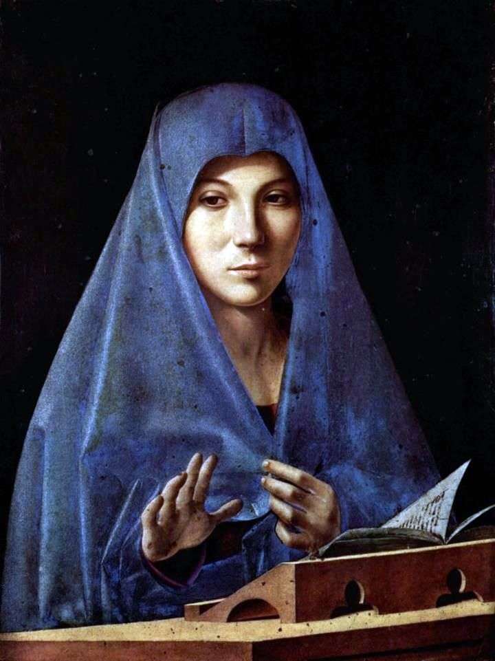 La Anunciación   Antonello da Messina