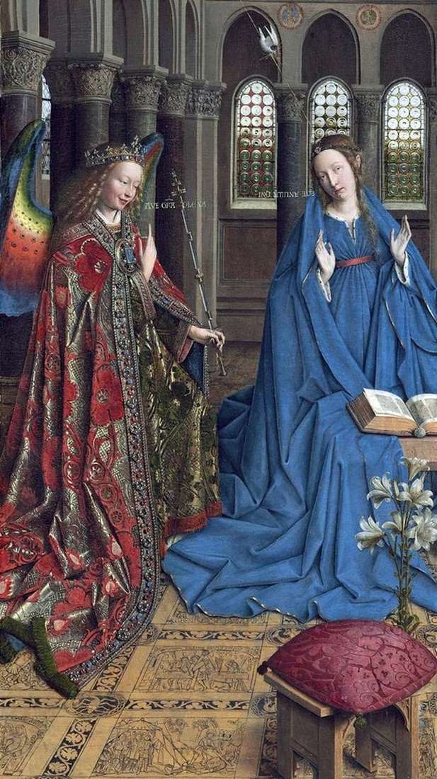 La Anunciación   Jan van Eyck