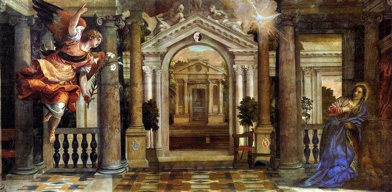 La Anunciación   Paolo Veronese