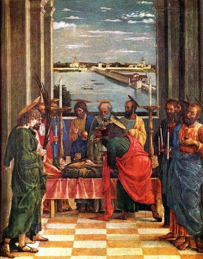 La Asunción de la Virgen María   Andrea Mantegna