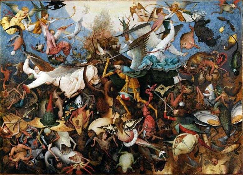 La expulsión de los ángeles caídos   Peter Bruegel