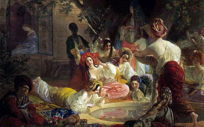 La fuente de Bakhchisarai   Karl Bryullov