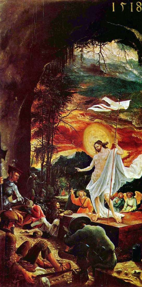 La resurrección de Cristo   Albrecht Altdorfer