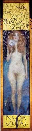 La verdad desnuda   Gustav Klimt