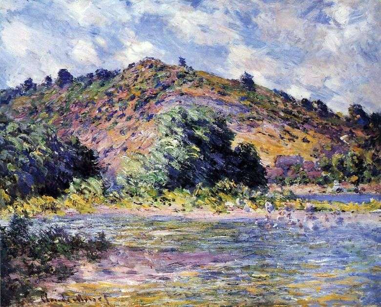 Las orillas del Sena, Port Ville   Claude Monet