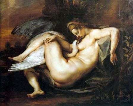 Leda y el cisne   Peter Rubens