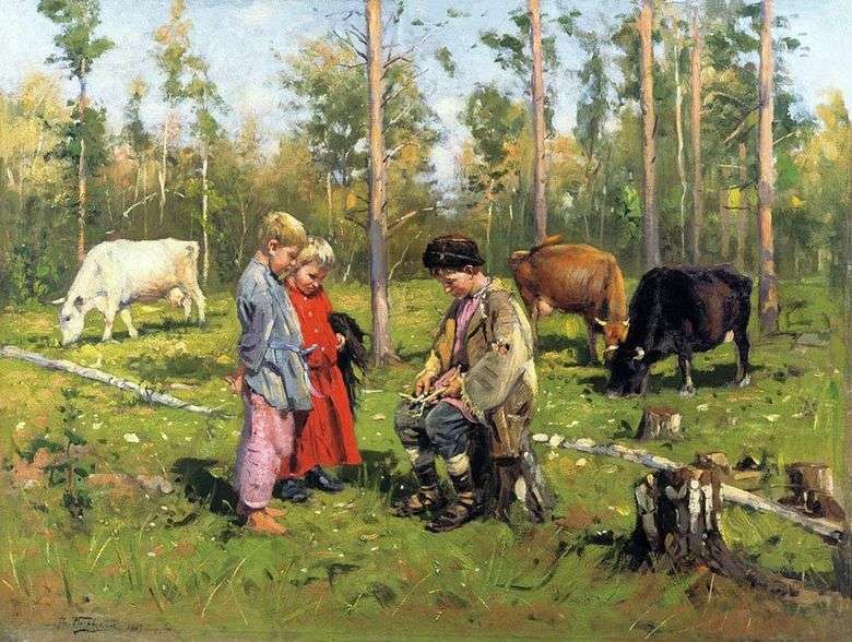 Los pastores   Vladimir Makovsky