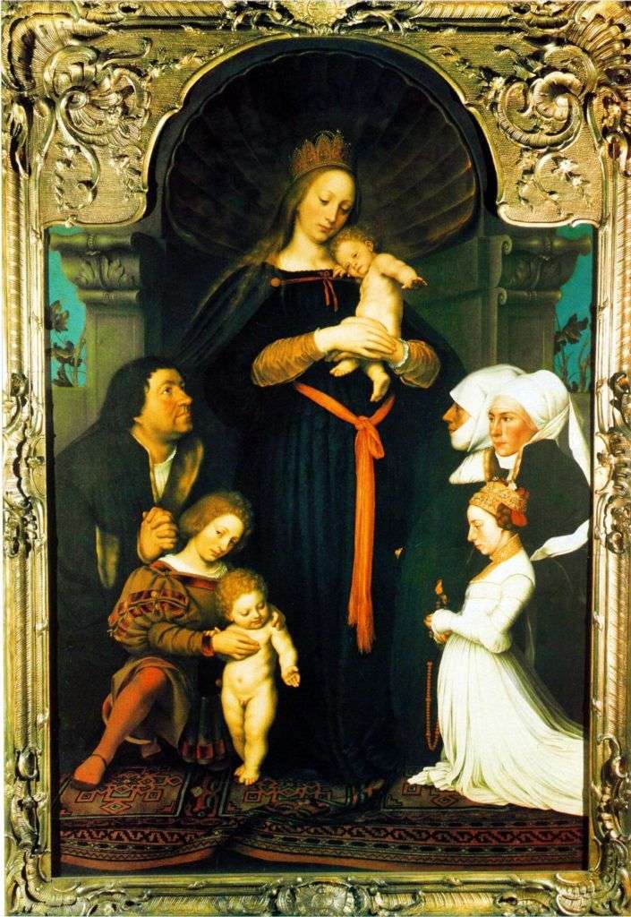Madonna Alcalde Meyer   Hans Holbein
