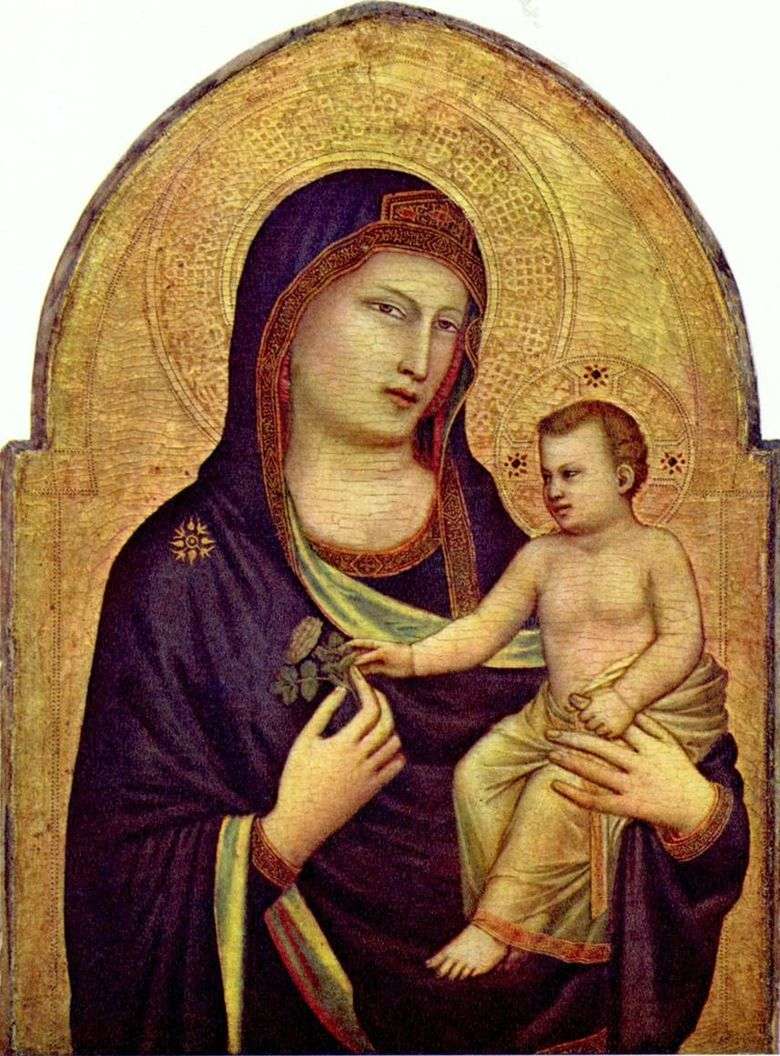 Madonna y el niño   Bondone Giotto