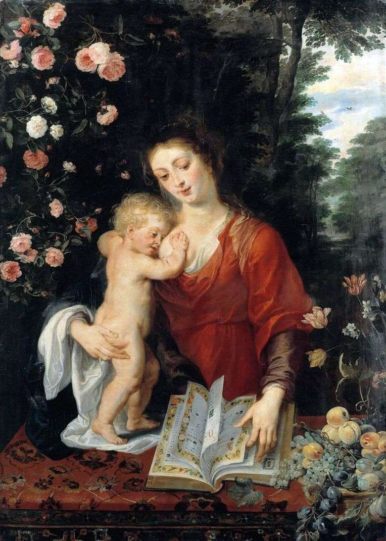 Madonna y el niño   Peter Rubens