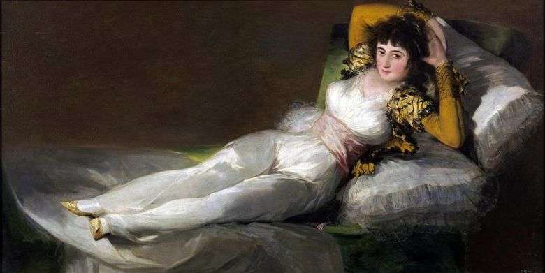 Maha vestido   Francisco de Goya