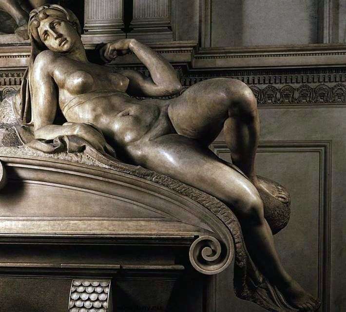 Mañana (escultura)   Michelangelo Buonarroti