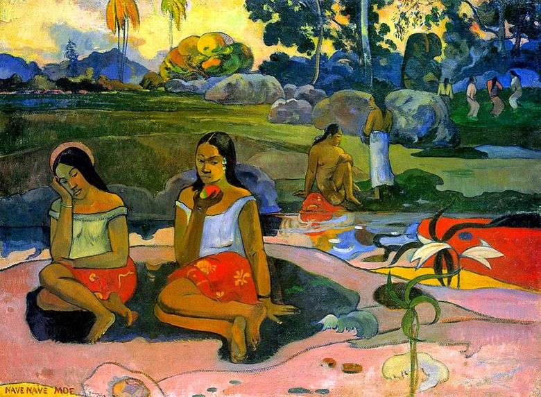 Maravillosa fuente (Sweet Dreams)   Paul Gauguin