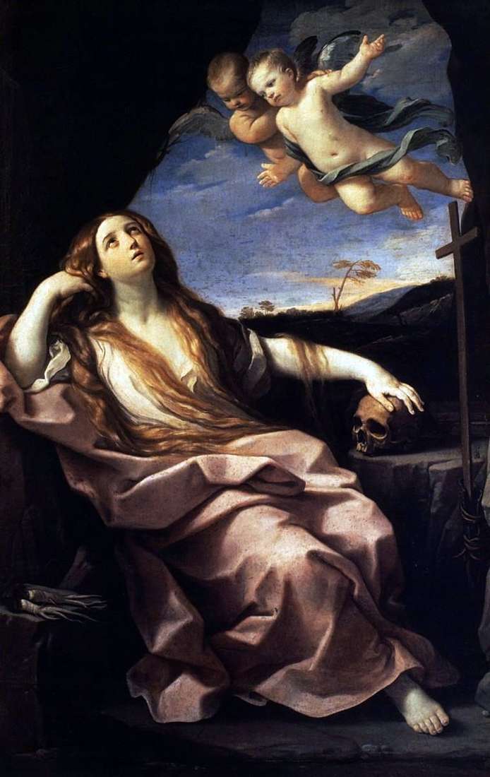 María Magdalena y los Ángeles   Guido Reni