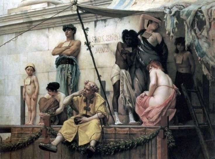 Mercado de esclavos   Gustav Rudolf Boulanger