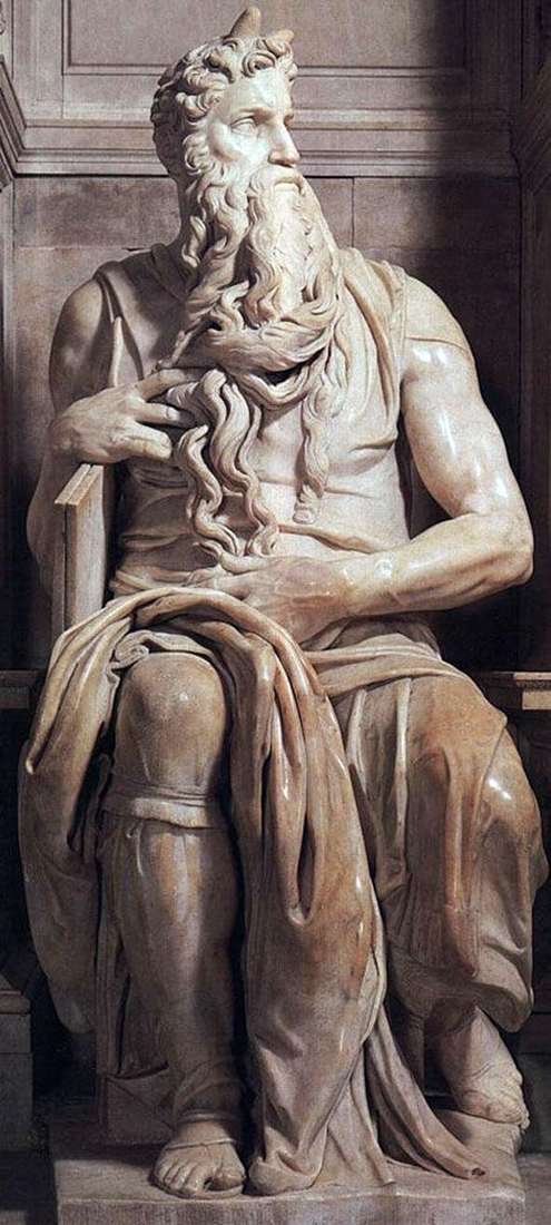 Moisés (escultura)   Michelangelo Buonarroti