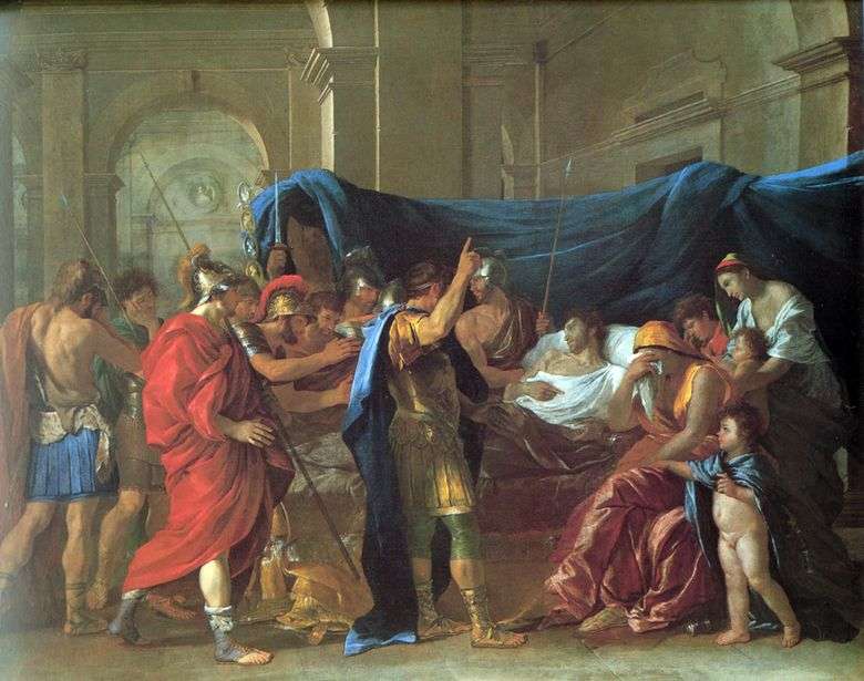 Muerte de Germánico   Nicolas Poussin