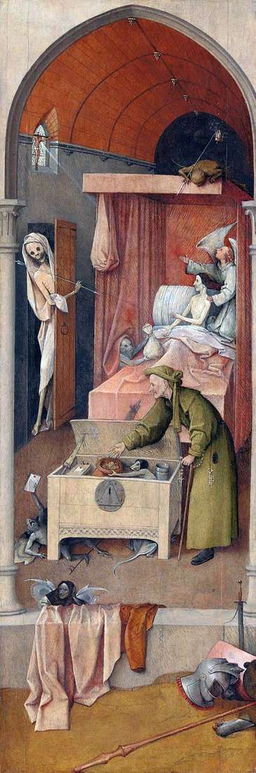 Muerte y avaro   Hieronymus Bosch