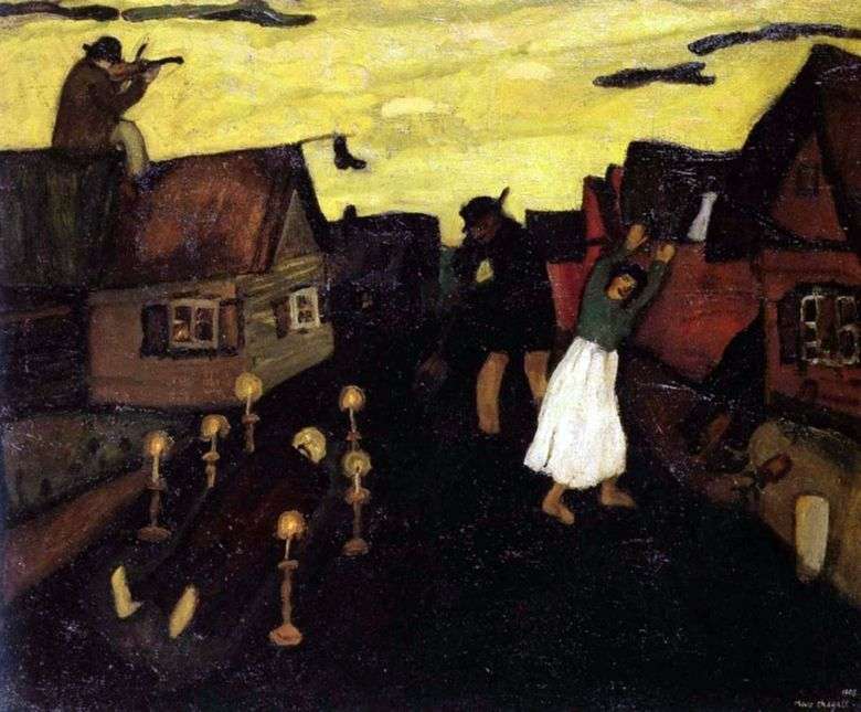 Muerto (Muerte)   Marc Chagall