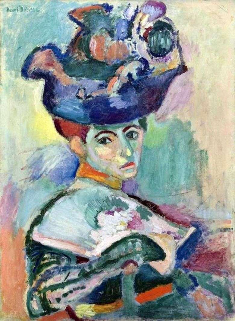 Mujer con sombrero   Henri Matisse
