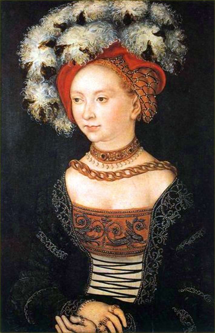 Mujer Joven   Lucas Cranach