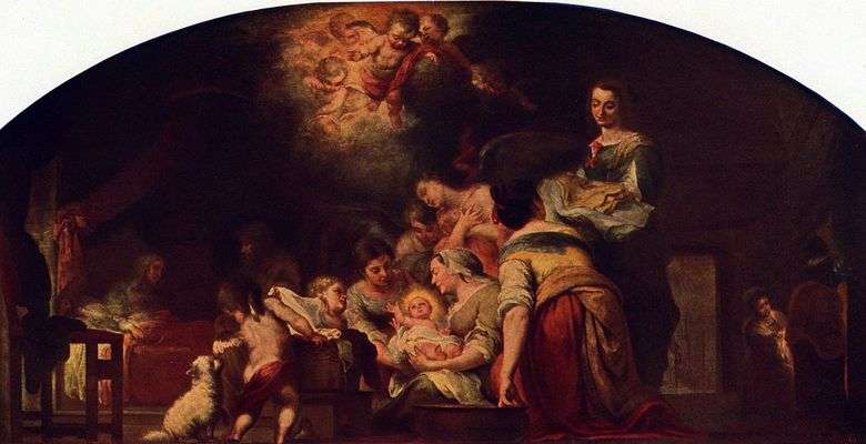 Nacimiento de Nuestra Señora   Bartolome Esteban Murillo