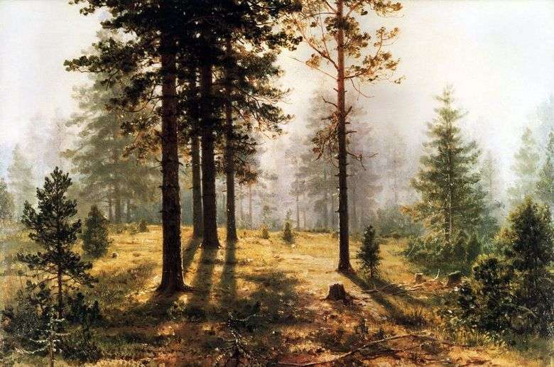 Niebla en el bosque   Ivan Shishkin