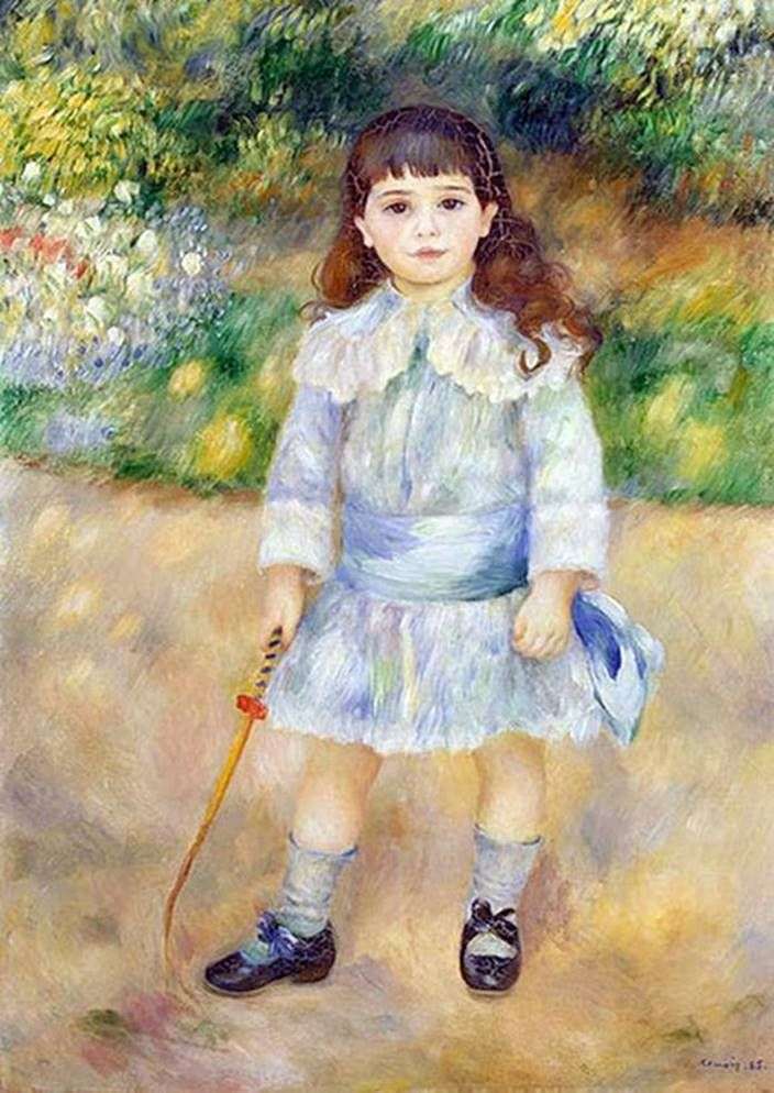Niño con un látigo   Pierre Auguste Renoir