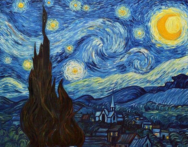 Noche estrellada   Vincent van Gogh