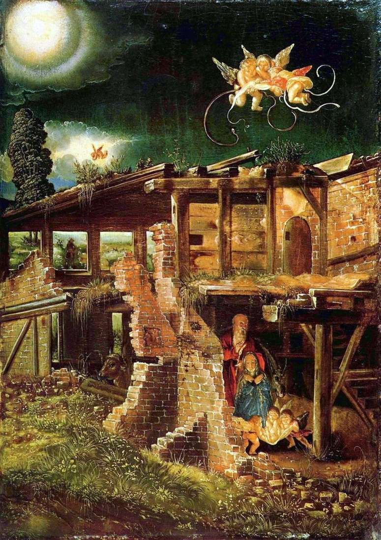 Noche santa   Albrecht Altdorfer