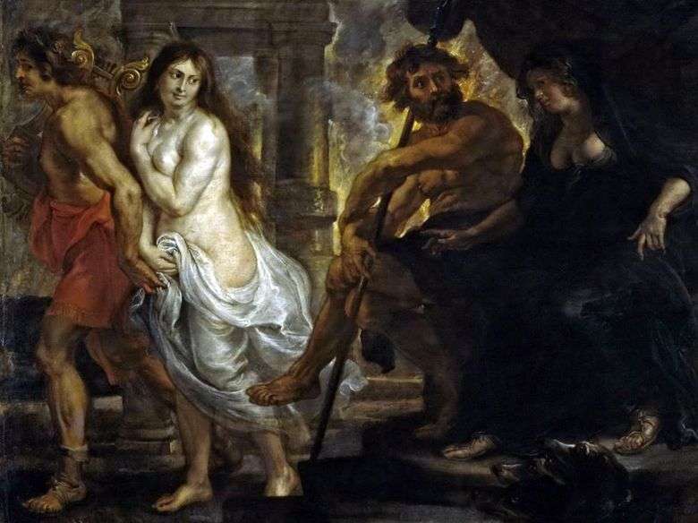 Orfeo y Eurídice   Peter Rubens