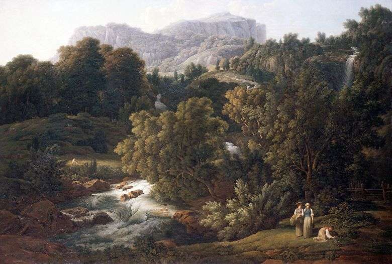 Paisaje de montaña   Josef Anton Koch