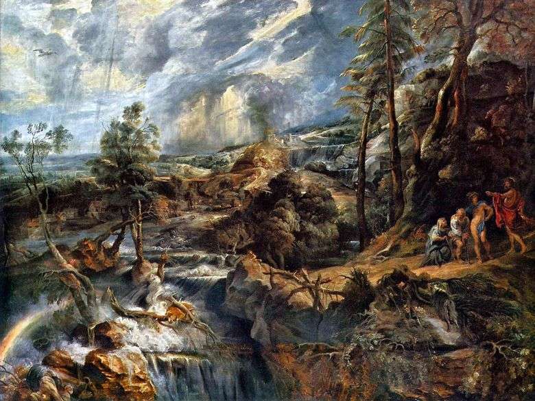 Paisaje   Terrible paisaje   Peter Rubens