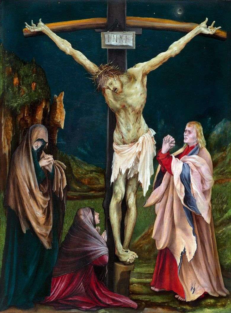 Pequeña crucifixión   Mathis Grünewald