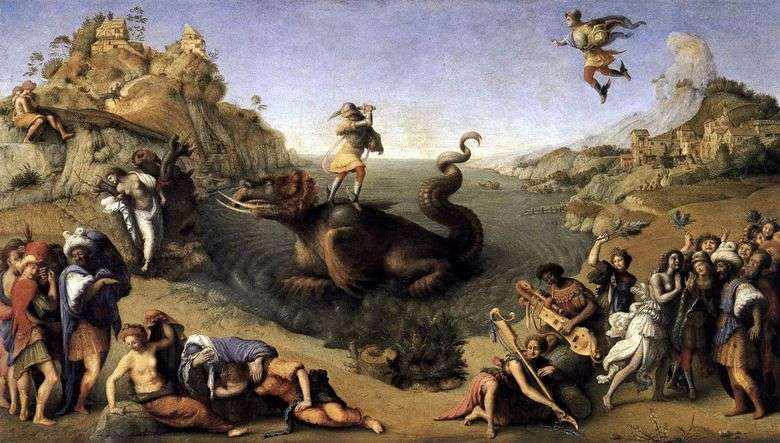 Perseo liberador de Andrómeda   Piero di Cosimo