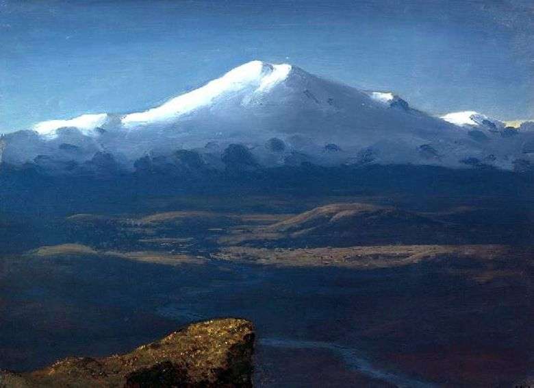 Picos nevados   Arkhip Kuindzhi