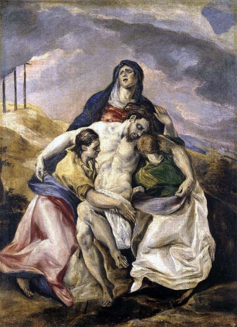 Piedad, o Lamentación de Cristo   El Greco