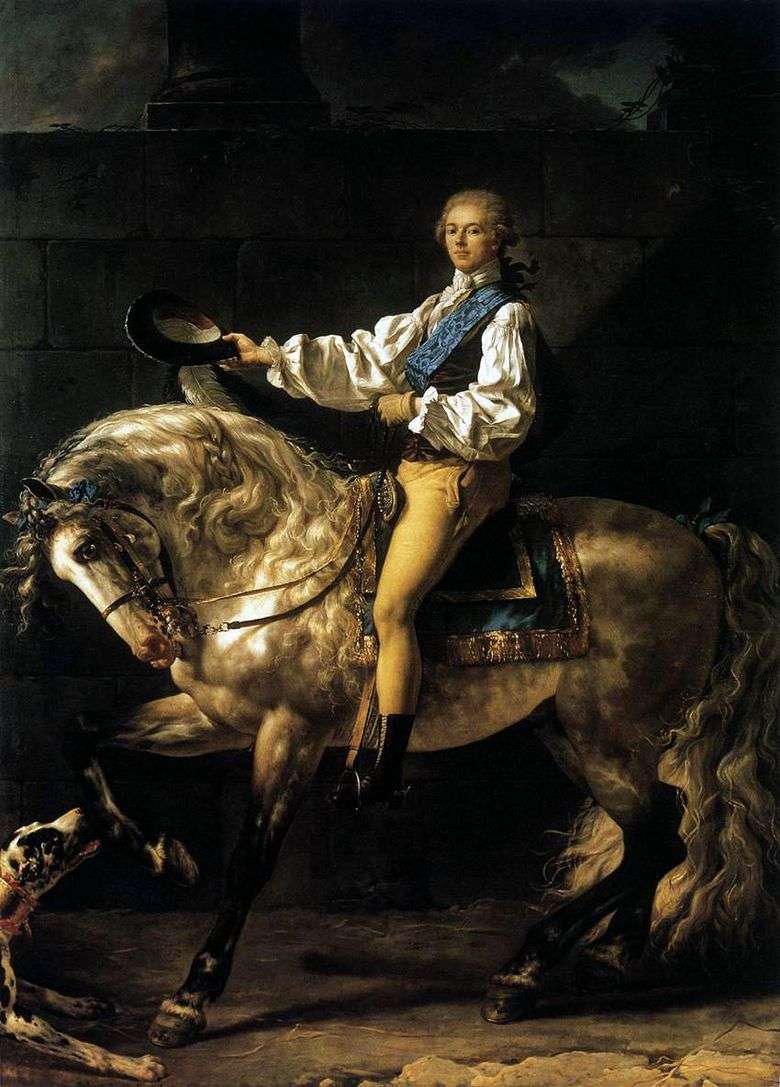 Príncipe Potocki   Jacques Louis David