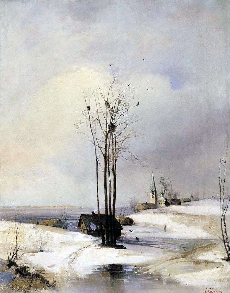 Principios de primaveraEl deshielo   Savrasov