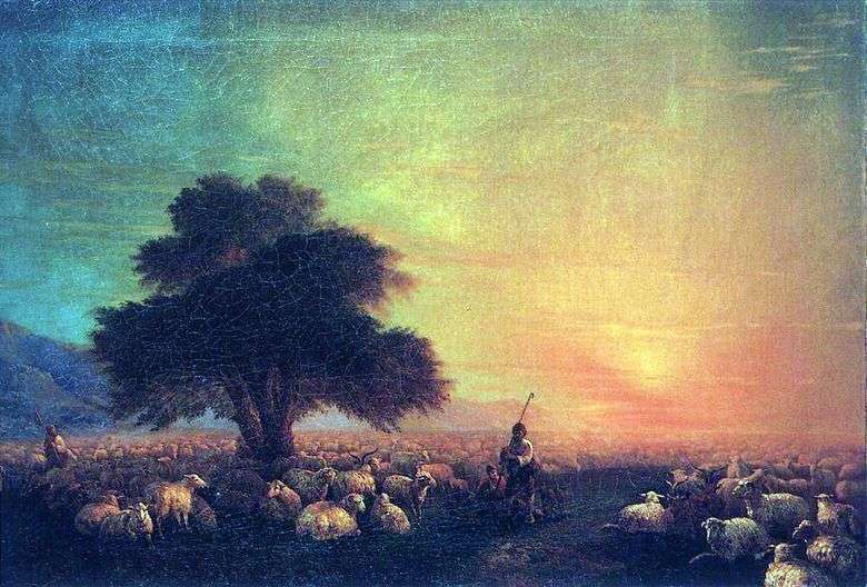 Rebaño de ovejas   Ivan Aivazovsky