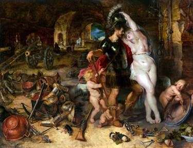 Regreso de la guerra   Peter Rubens