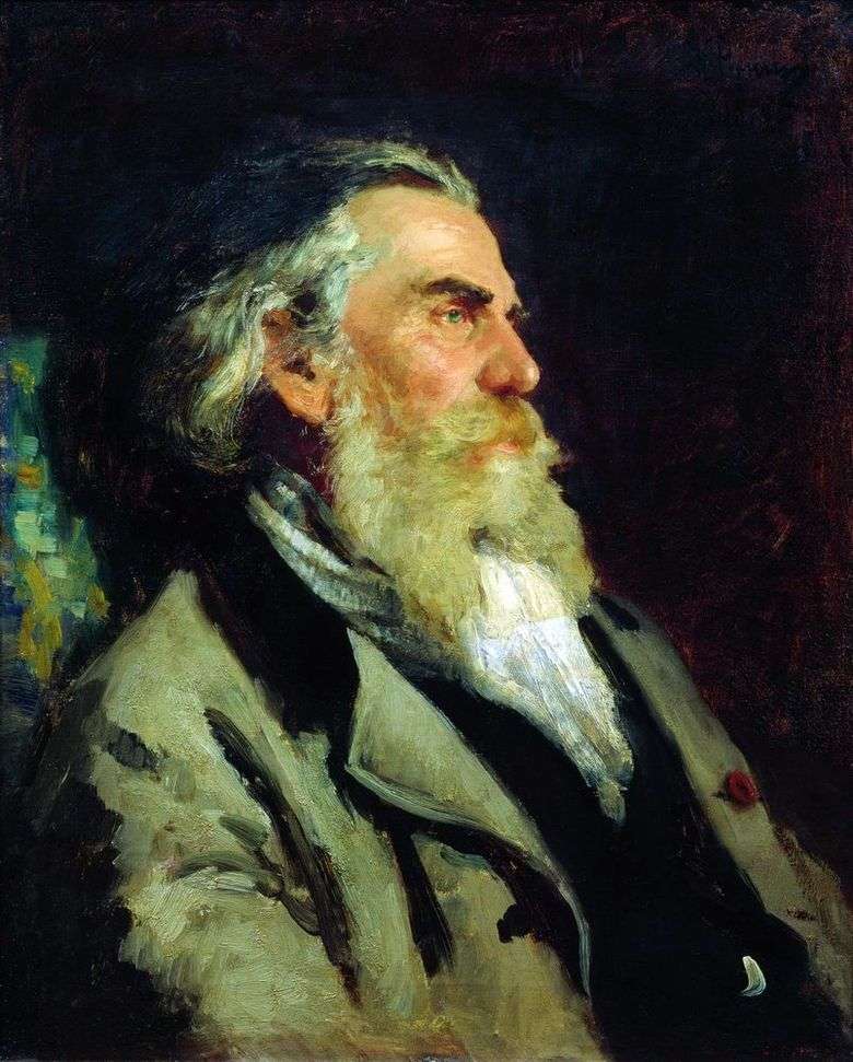 Retrato de A. P. Bogolyubov   Ilya Repin