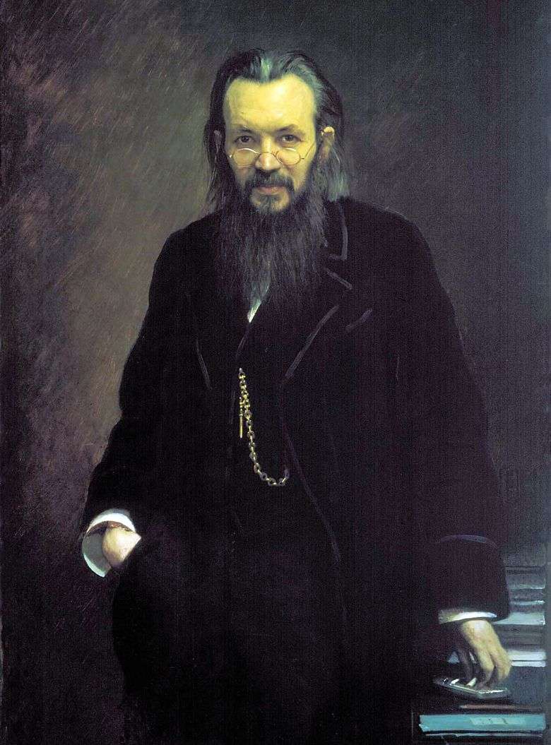 Retrato de A. S. Suvorin   Ivan Kramskoy