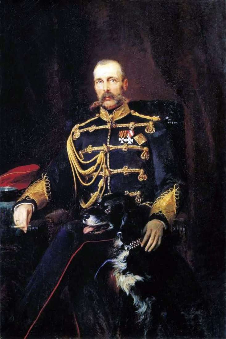 Retrato de Alejandro II   Konstantin Makovsky