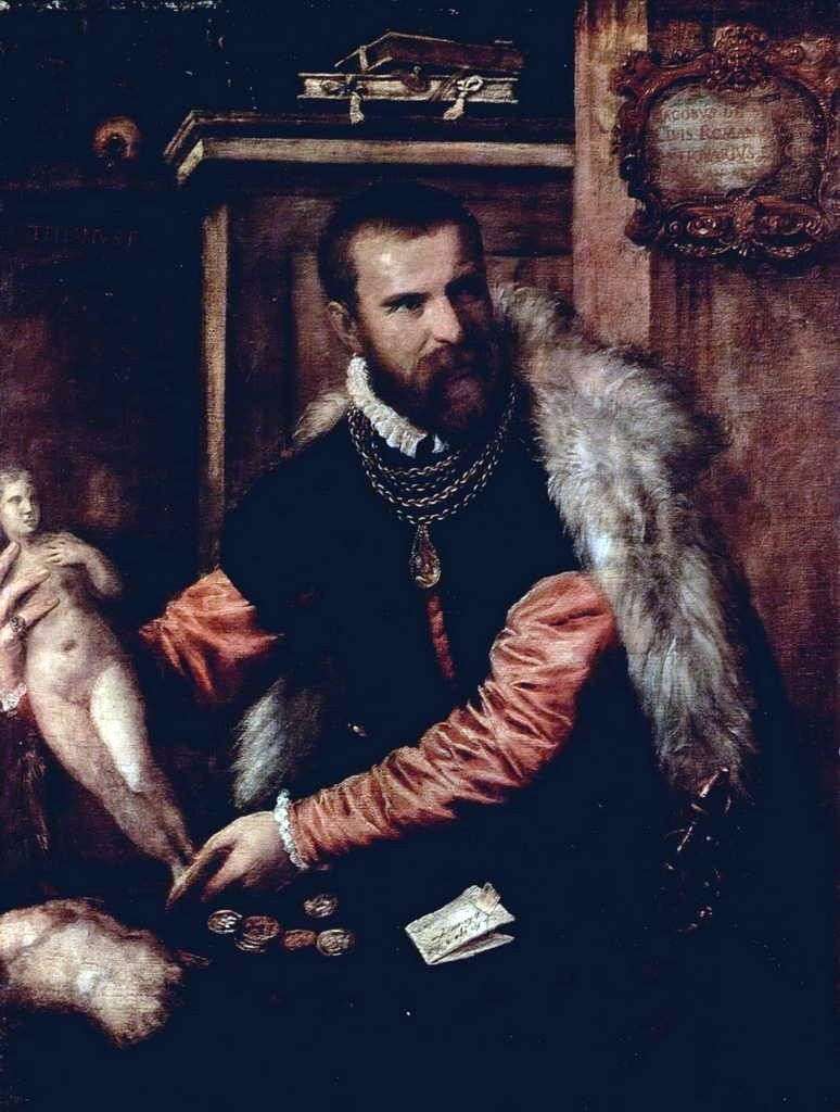 Retrato de anticuario Jacopo Strada   Titian Vecellio